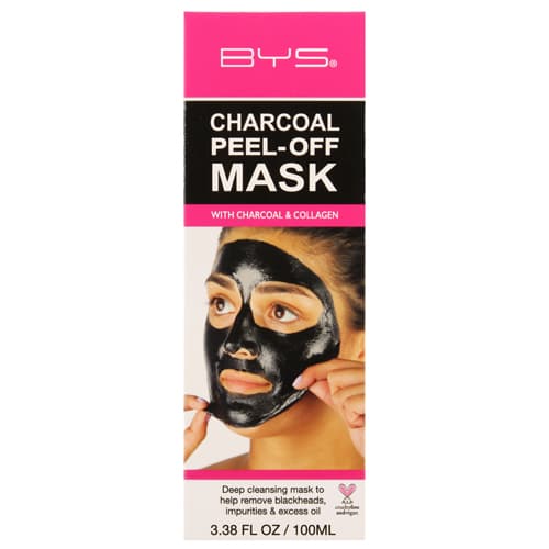 Peeling off charcoal facial mask