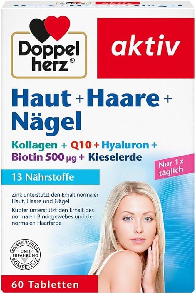 Haut+Haare+Nägel/ Collagène +Q10+hyaluronique +biotin